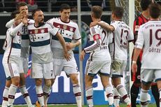 Mueller Hat-trick, Bayern Gasak Frankfurt 4-0