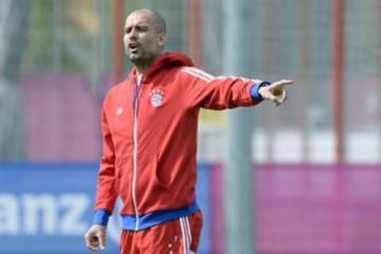 Pelatih Bayern Muenchen, Josep Guardiola.