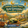 Jadwal Buka Puasa Kota Gorontalo Hari Ini, 25 Februari 2026, Azan Maghrib Jam Berapa?