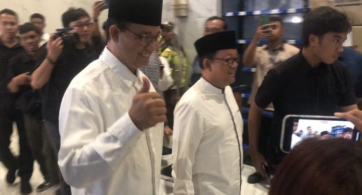 Setelah Prabowo, Giliran Anies Sambangi Nasdem Tower