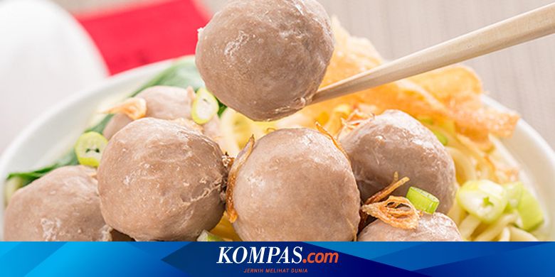 Resep Bakso Sapi Rumahan Bisa Pakai Blender Halaman All Kompas Com
