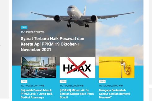 [POPULER TREN] Syarat Terbaru Naik Pesawat dan Kereta Api Mulai 19 Oktober | Penemuan Harta Karun Romawi di Turki