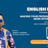 Belajar Presentasi Bahasa Inggris di Webinar TBI x Kompas.com, Yuk Daftar
