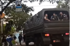 Viral, Video Iring-iringan Pasukan TNI Bubarkan Keributan Sekelompok Pemotor di Cianjur