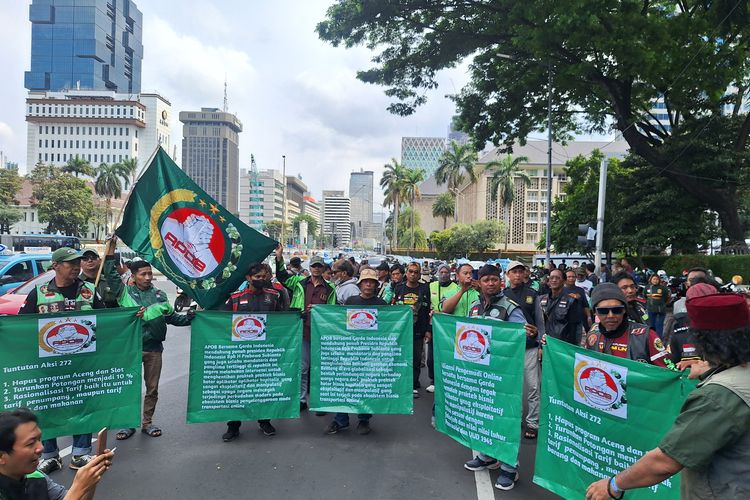 Ada Demo Ojol di Menteng Siang Ini, Waspada Titik Berpotensi Macet