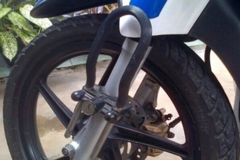 Ingat Kunci Gembok Roda Motor? Ini Alasan mulai Ditinggalkan