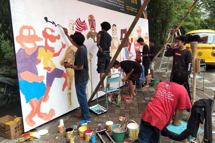 Salah satu kegiatan di acara Pekan Budaya Difabel. Pekan Budaya Difabel adalah pengembangan dari kegiatan Jambore Diffabel yang telah diselenggarakan oleh Dinas Kebudayaan Daerah Istimewa Yogyakarta sejak 2016.