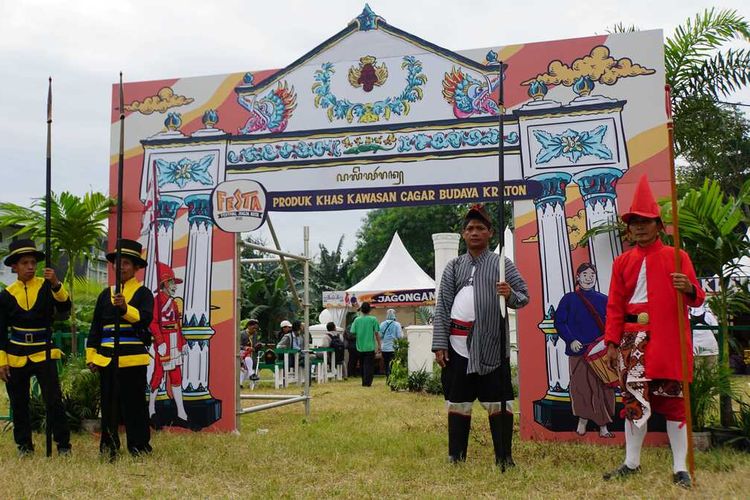 Festa event akhir tahun yang digelardi Embung Giwangan kenalkan potensi budaya tiap kemantren di Kota Yogyakarta, Sabtu (12/11/2022)