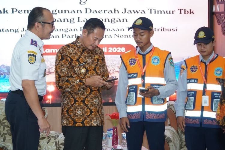 Mulai 10 Agustus, Bayar Parkir di Lamongan Bisa Pakai QRIS