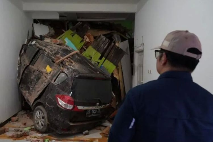 Longsor Bekas Tambang Ilegal di Kutai Kartanegara, 14 Rumah Rusak dan Empat Warga Luka