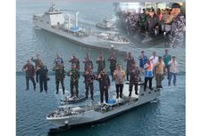 KRI Balongan-908 Bersandar di Fakfak, Perkuat Pengamanan Perairan Timur