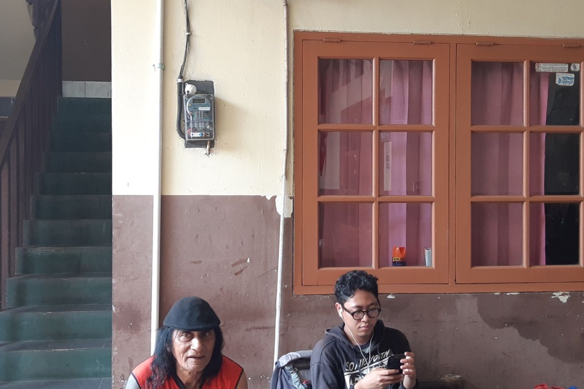Fredick tetangga di indekost NA saat ditemui di Jalan Rawa Lele, RT 07 RW 01, Kalideres, Jakarta Barat, Kamis (21/11/2019).