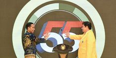 Jokowi Minta Kader Golkar Solid