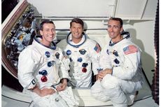 Hari Ini dalam Sejarah: Apollo 7, Misi Berawak Pertama AS yang Capai Orbit Bumi