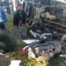 Sopir Ngantuk, Mobil Tabrak Motor Pemudik yang Sedang Istirahat di Jembrana, 4 Luka-luka