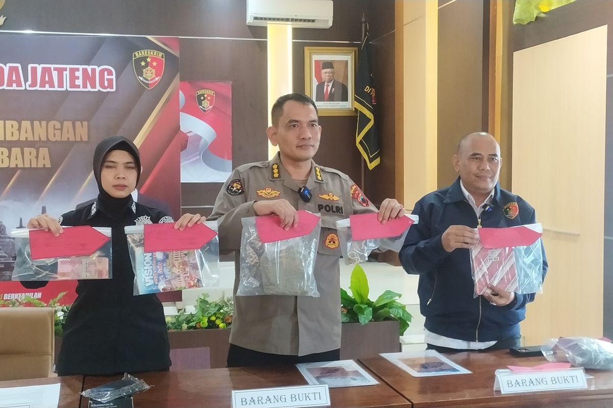 Polda Jateng ungkap tambang ilegal di Pati dan Blora yang berpotensi sebabkan banjir. Rabu (8/2/2023).