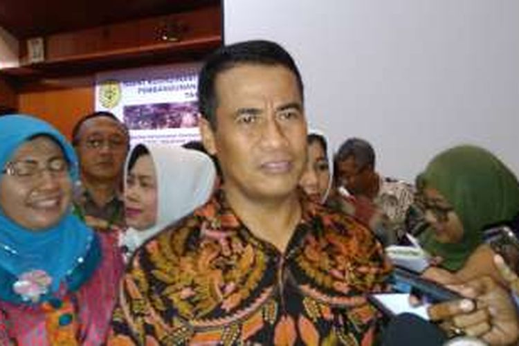 Mentan Andi Amran Sulaiman saat Rakernas Pertanian di Hotel Bidakara, Jakarta, Rabu (4/1/2017).