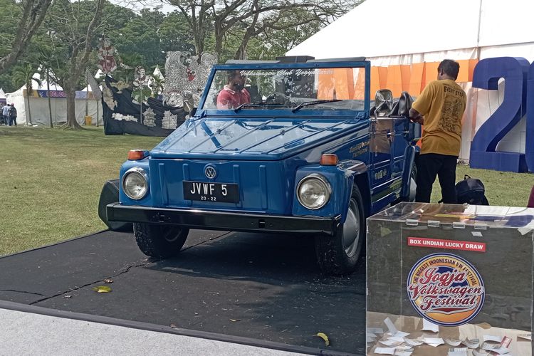 VW Safari yang disiapkan sebagai hadiah