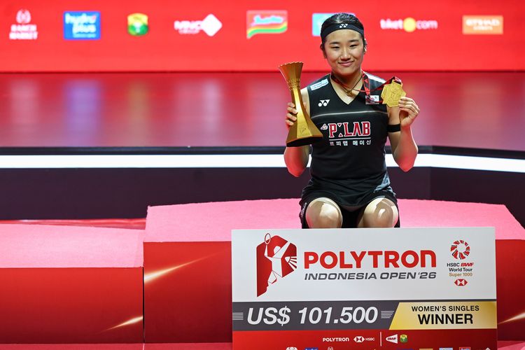Juara Polytron Indonesia Open 2026, An Se-young Dekati Rekor Susy Susanti