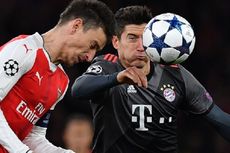 Koscielny Kartu Merah, Arsenal Kembali Kalah 1-5 dari Bayern