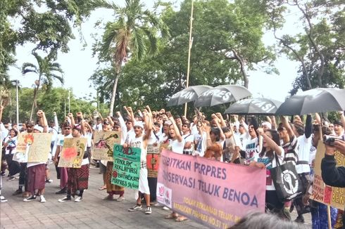 Warga Kembali Demo, Sebut Teluk Benoa Belum Aman dari Ancaman Reklamasi