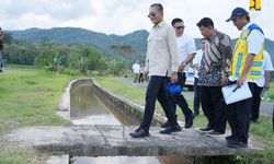 Menteri PU: Rehabilitasi Jaringan Irigasi di Kalibawang Diharapkan Bisa Tingkatkan IP Jadi 264 Persen