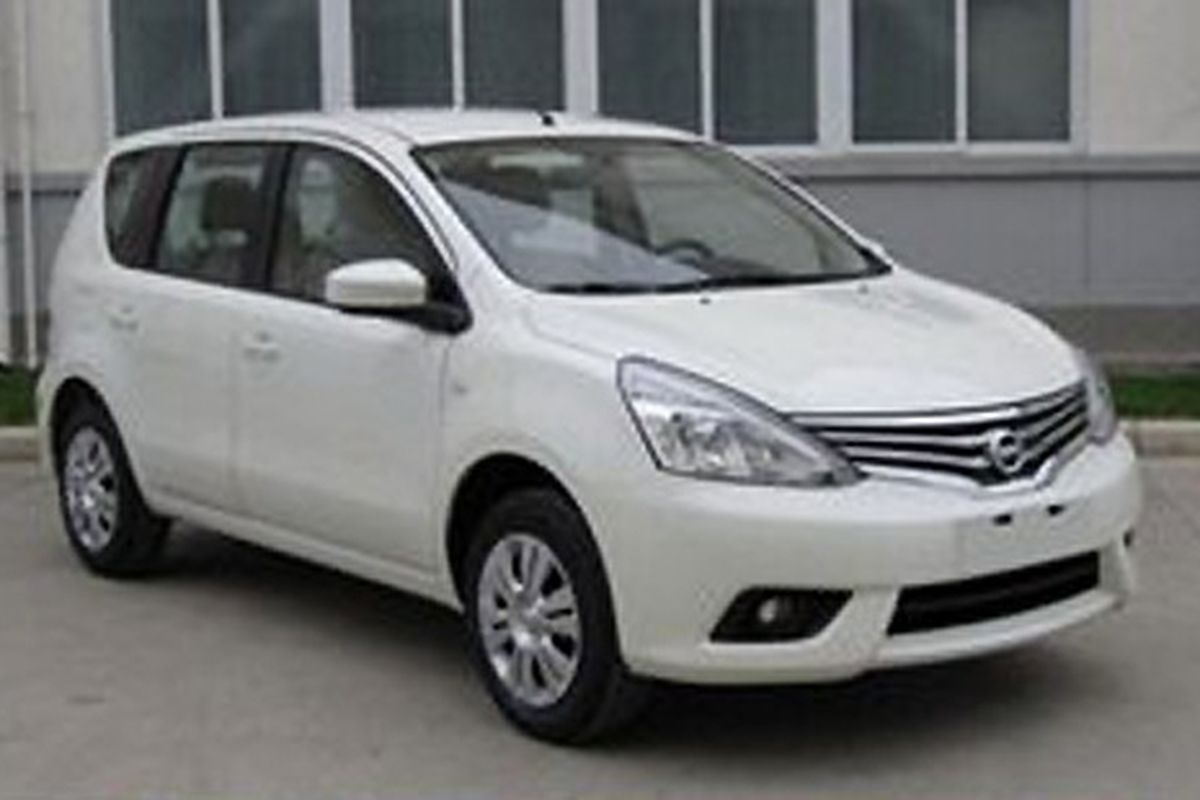 Nissan Livina facelift untuk pasar China