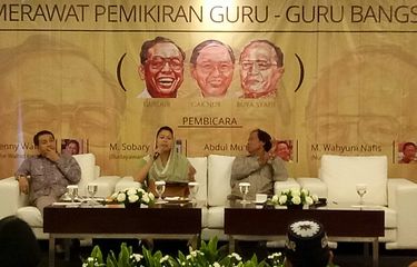 Belajar Menyikapi Perbedaan dari Gus Dur, Cak Nur, dan Buya Syafi'i
