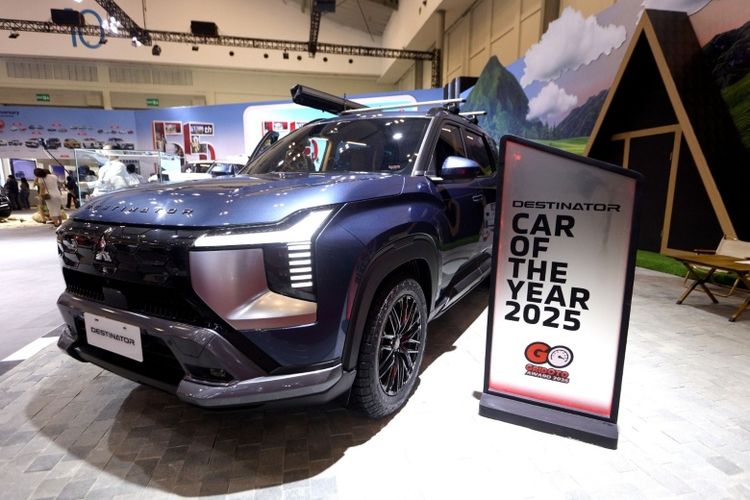 Mitsubishi Destinator meraih dua penghargaan bergengsi dari GridOto Award 2025, yakni "The Best Medium SUV" dan "Car of the Year 2025".