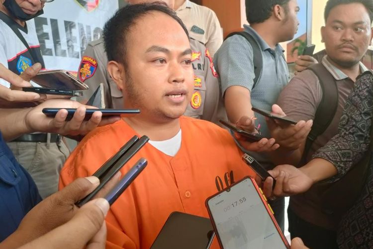 PAA (33), seorang dosen yang menjadi tersangka pelecehan seksual pada mahasiswi di Kabupaten Buleleng, Provinsi Bali, 