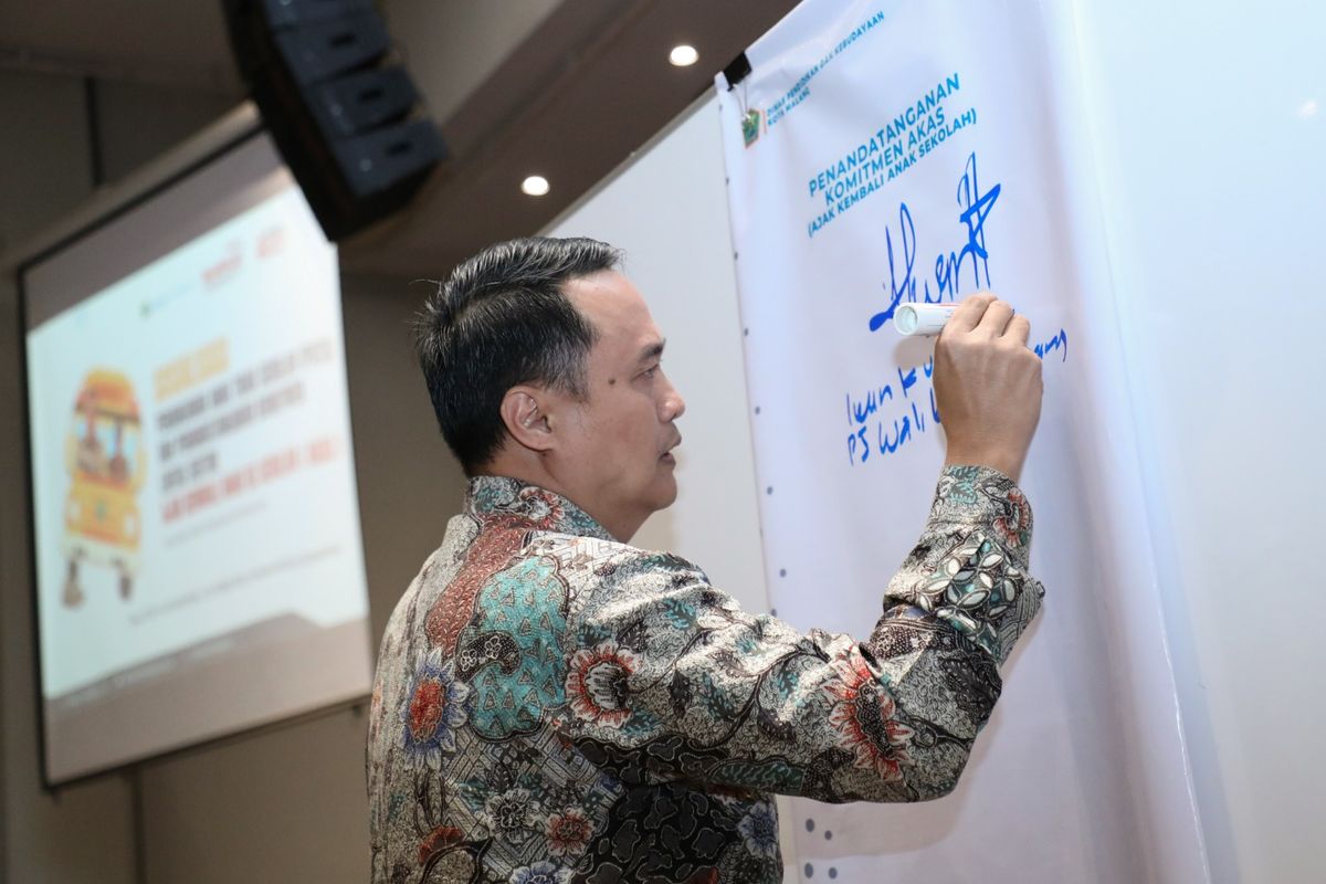 Penjabat (Pj) Wali Kota Malang, Iwan Kurniawan.