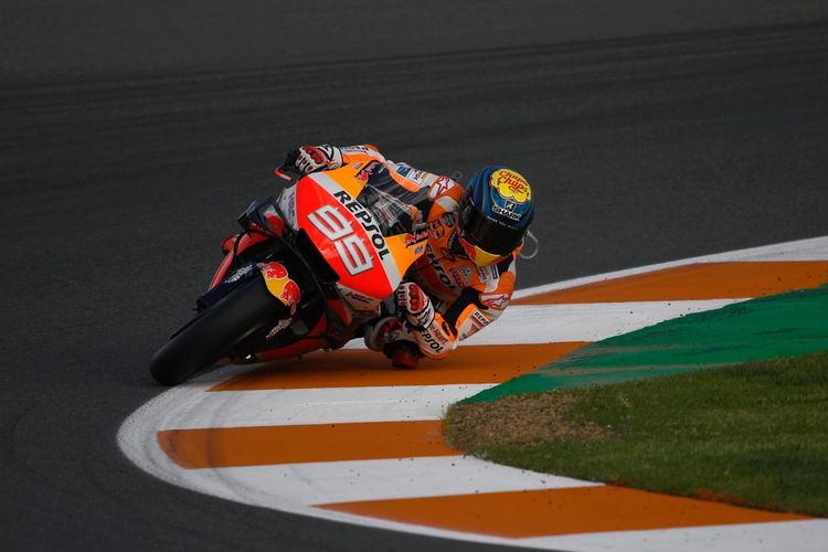 Jorge Lorenzo saat masih bersama Honda. (Photo by PIERRE-PHILIPPE MARCOU / AFP)