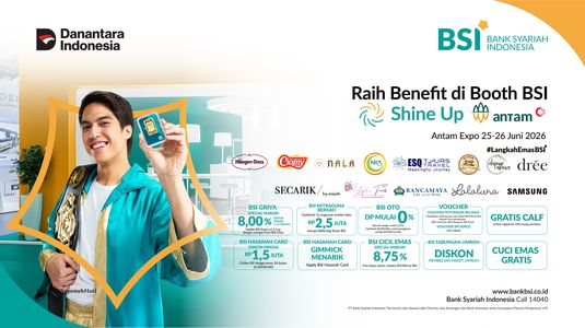 Shine Up BSI x Antam