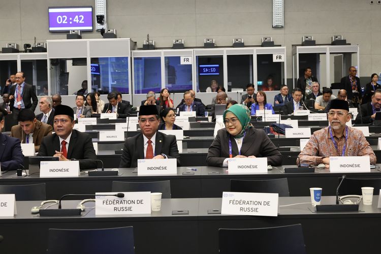 Konferensi Perburuhan Internasional atau International Labour Conference (ILC) ke-114, Jenewa, Kamis (11/6/2026). 