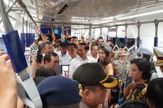 Jokowi Ajak Masyarakat Beralih dari Kendaraan Pribadi ke MRT