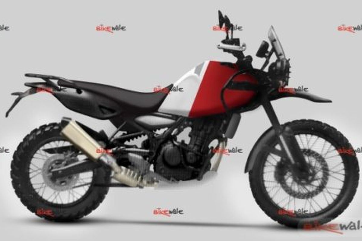 Rendering Royal Enfield Himalayan 450