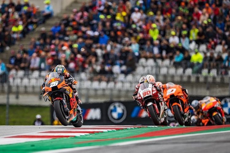 Dani Pedrosa finis di urutan ke-10 pada MotoGP Styria 2021 saat menjadi wildcard