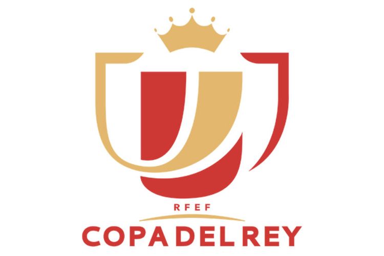 Logo Copa del Rey alias Piala Raja Spanyol.