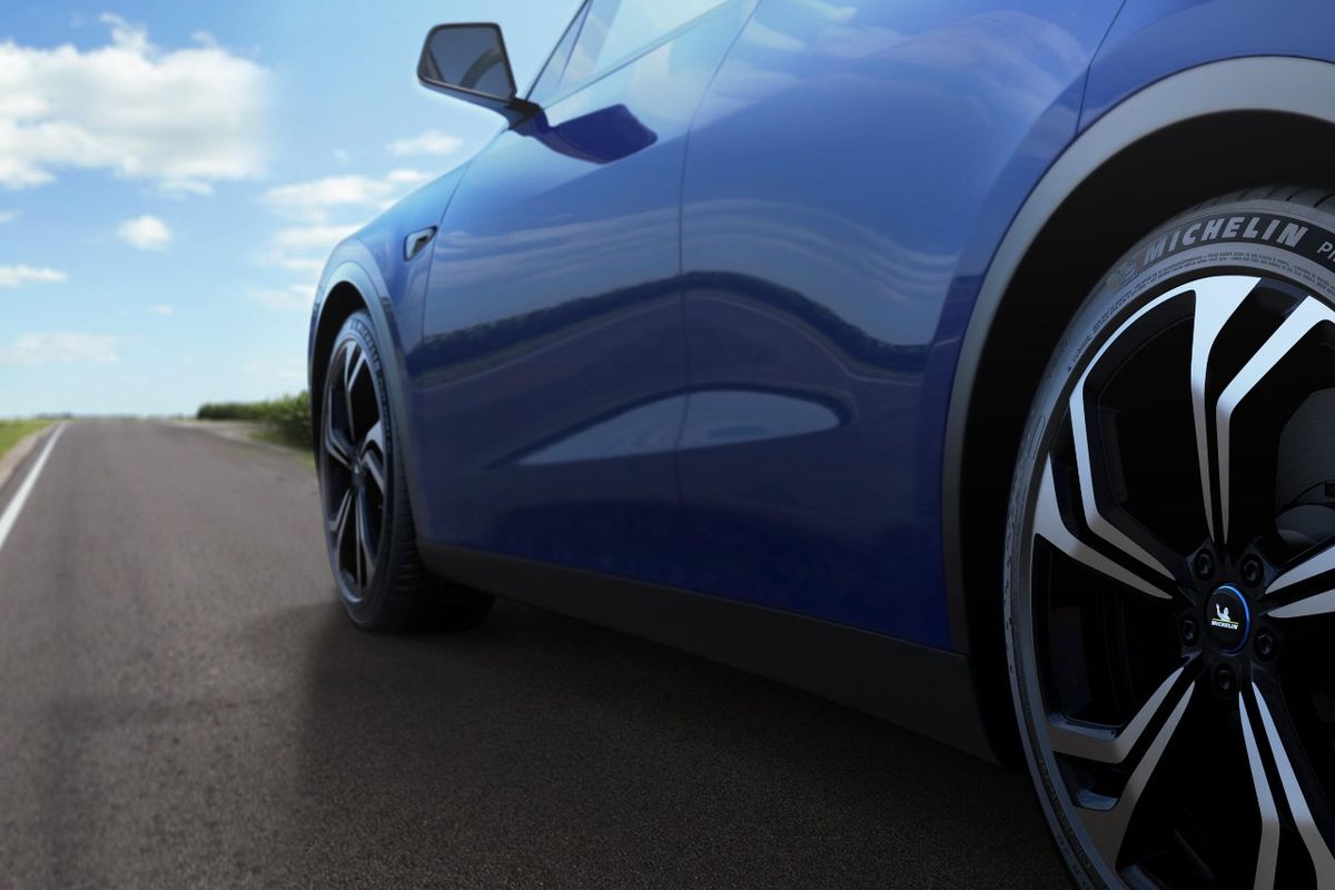 Michelin melansir ban baru Michelin Pilot Sport EV.