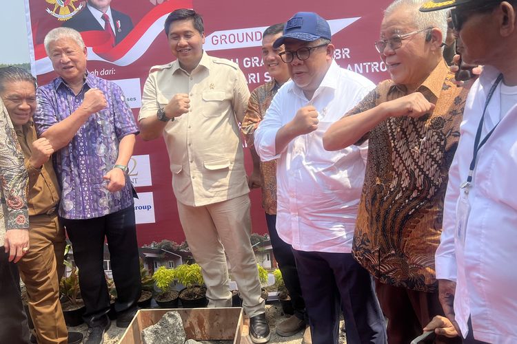 Bareng Aguan, Ara Resmikan Pembangunan Rumah Gratis di Tangerang