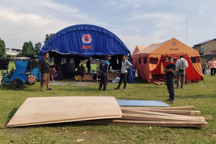 BPBD: 93 dari 167 Rumah Rusak Akibat Puting Beliung di Medan Johor Sudah Diberi Bantuan