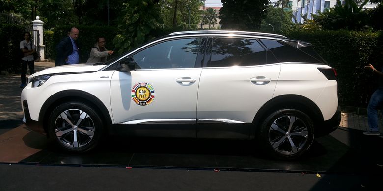 New Peugeot 3008 yang diluncurkan di Jakarta, Rabu (28/3/2018).