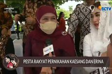 Datang ke Ngunduh Mantu Jokowi, Khofifah Didampingi Eri Cahyadi hingga Gus Ipul