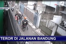 Viral Video Aksi Pembacokan Brutal di Bandung, 1 Orang Terluka
