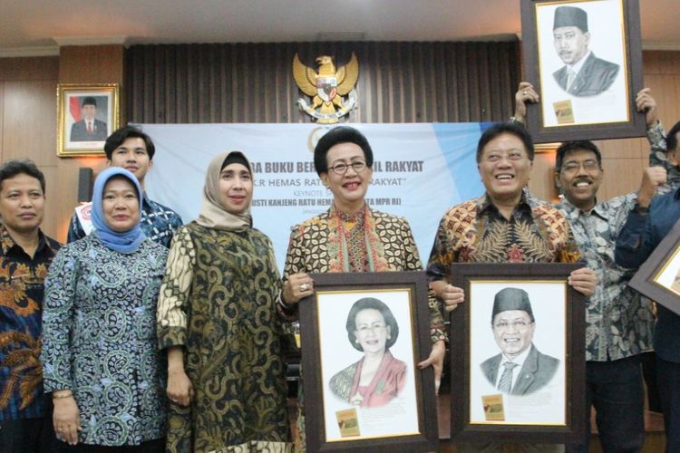 GKR Hemas saat acara Bicara Buku bersama wakil rakyat di Gedung DPD Provinsi D.I. Yogyakarta. 