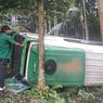 Minibus Sampri Terjun ke Jurang Sedalam 7 Meter di Sibolangit, 7 Orang Terluka 
