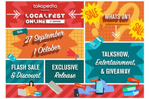 Festival Brand Lokal Terbesar, Localfest Hadir Secara Online di Tokopedia