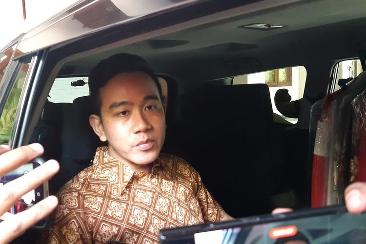 Wali Kota Solo, Gibran Rakabuming Raka di Solo, Jawa Tengah, Rabu (14/6/2023).