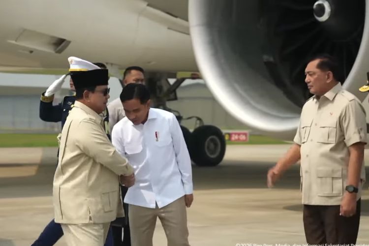 Prabowo Tiba di Tanah Air dari Perancis, Disambut Gibran hingga Kapolri