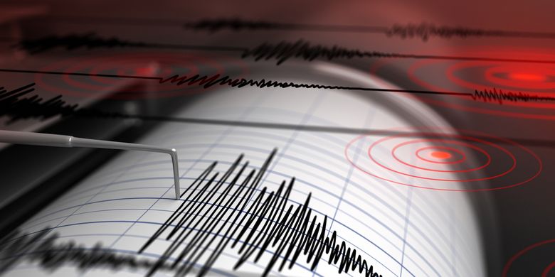 Ilustrasi gempa